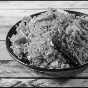 Schezwan Chicken Fried Rice