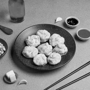 Corn cheese momos [steamed]