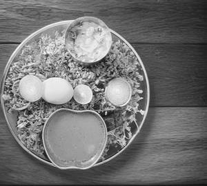 Egg Biryani + 2 Slices Egg Masala