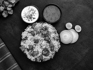 Veg Manchurian Fried Rice