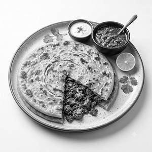 Chicken Keema Paratha