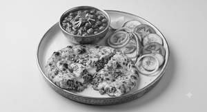 Chicken Tikka Kheema Cheese Kulcha Ji(amul Cheese)