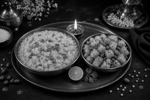 Vrat Sama Khichdi And Aloo Sabzi