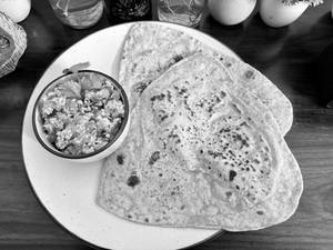 Paneer Bhurji Combo