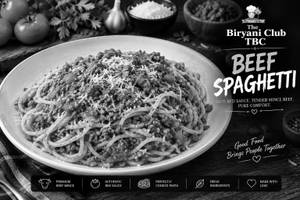 Beef Spaghetti Red Sauce