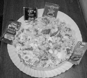 8" Cheese Veg Corn Pizza