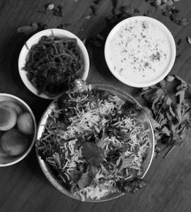 Mutton Biryani Bone