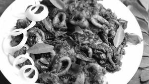 Koonthal Pepper Fry (squid)