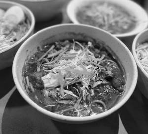 Spicy soup noodles (pork/beef)