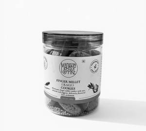 Finger Millet ( Ragi) ( Vegan,Gluten Free )Cookie Box ( 200 Gm, 8 Pieces)