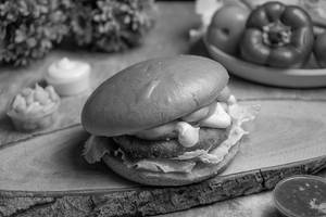 Crispy Cheesy Veg Burger