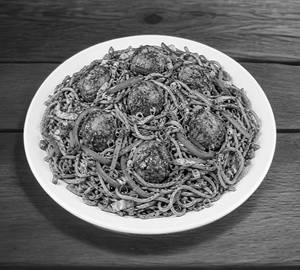 Egg Manchurian Noodles