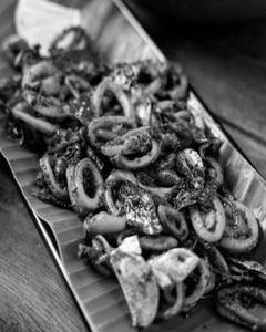 Koonthal Dry Fry (squid)
