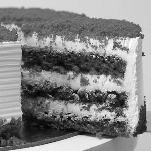 Fresh cream red velvet cake