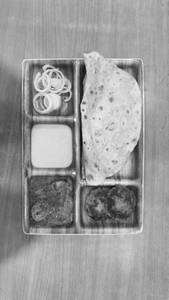 Lucknow Veg Kabab Paratha