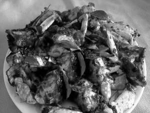 Njandu Dry Fry (crab)