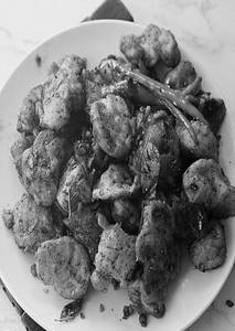 Mushroom Pepper Fry