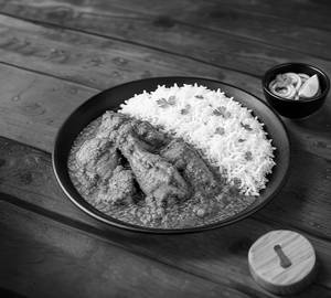 Chicken Curry with Chawal