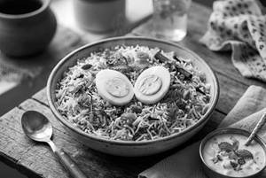 Egg Biryani (2 Eggs)