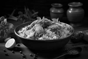 Chicken Biryani With Raita