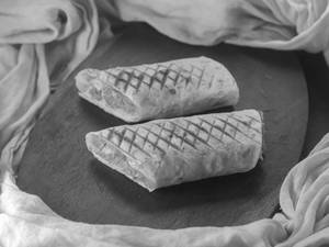 Crispy veg wrap