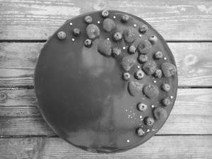 Blueberry Jelly Cake                                   