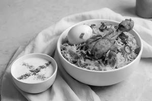 Chicken Biryani (4 Pc 1 Egg)