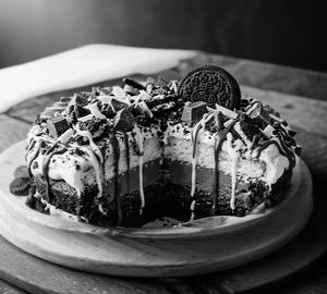 Cute oreo crunch bowl cake