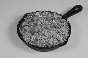 Chicken Ginger Capsicum Fried Rice