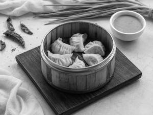 Paneer Momos Steamed