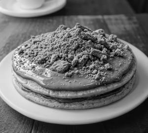 Biscoff Loaded Fluffs Pancakes