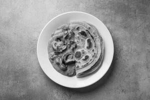 Mushroom Masala with 2 Laccha Paratha