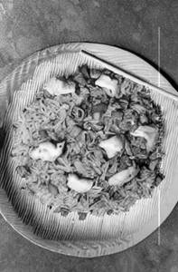 Chicken Triple Fried Rice