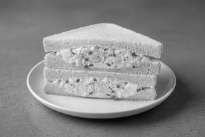 Boiled egg sandwich