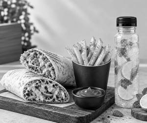 Tasty Veg Wrap Meal