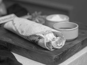 Schezwan Chicken Shawarma
