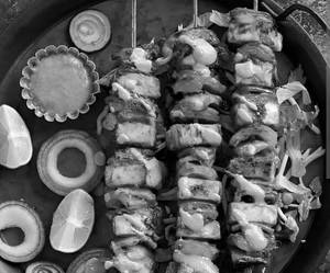 Paneer Tikka Shashlik