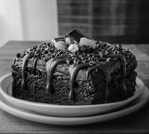 Classic dark choco bowl brownie