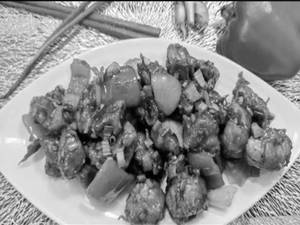 Mushroom Chilli Dry