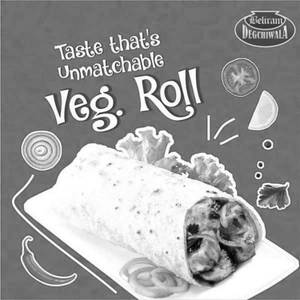 Paneer Masala Roll