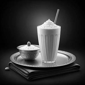 Hot Kesar Milk