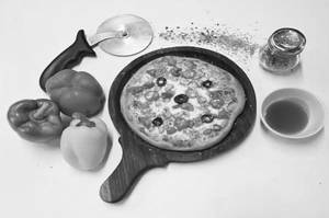 Veggie Overloaded Pizza