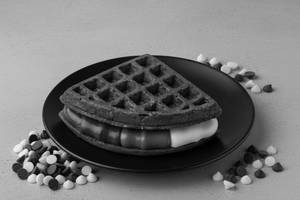 Triple Chocolate Waffle