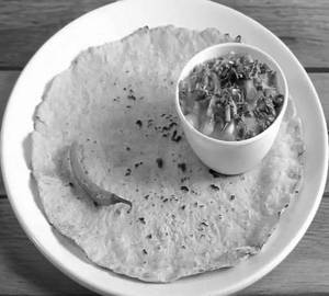 Besan bhakri