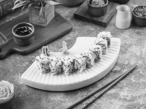 Asparagus Tempura Sushi