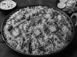 Hyderabadi Paneer Biryani