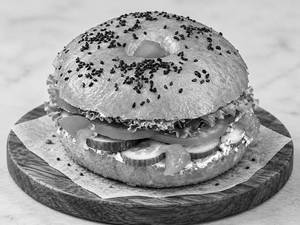 Cream Cheese Bagel Sandwich