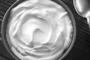 Plain curd