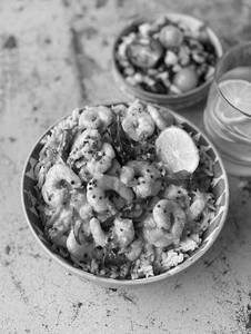 Kali Mirch Prawns Fry