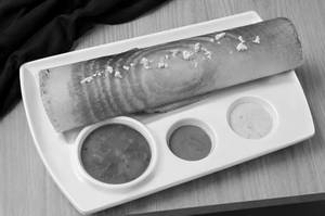 Cheese Salad Roast Dosa